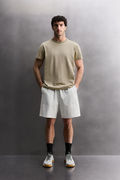 CALÇÕES JOGGER DE ALGODÃO 9"