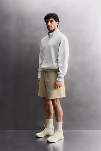 SWEATSHIRT RELAX FIT COM FECHO DE CORRER