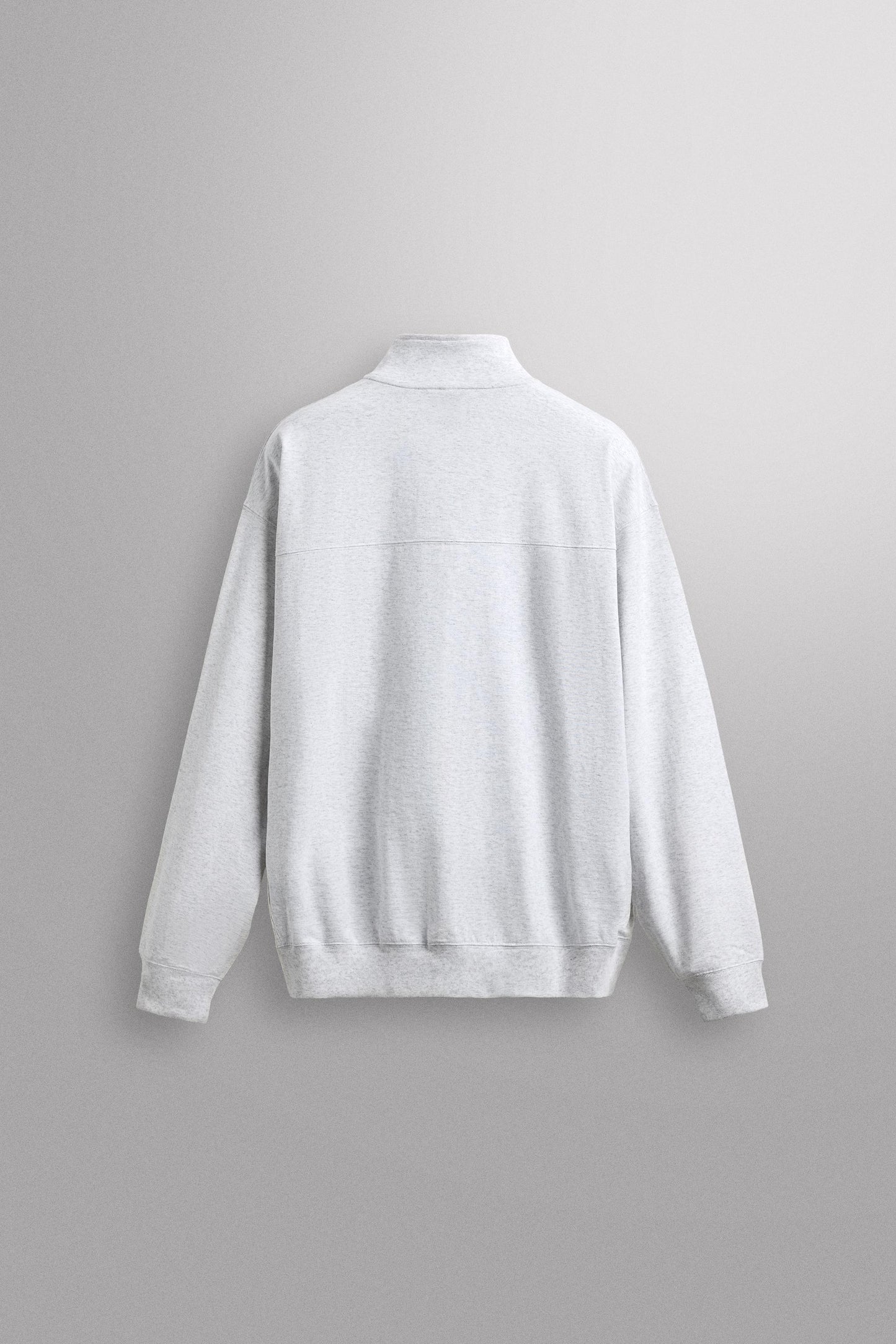 SWEATSHIRT RELAX FIT COM FECHO DE CORRER