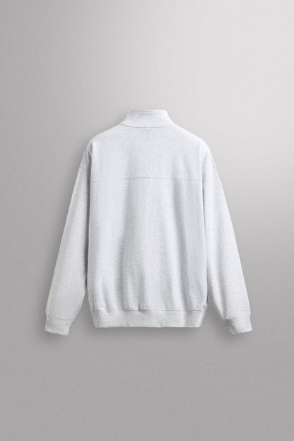 SWEATSHIRT RELAX FIT COM FECHO DE CORRER