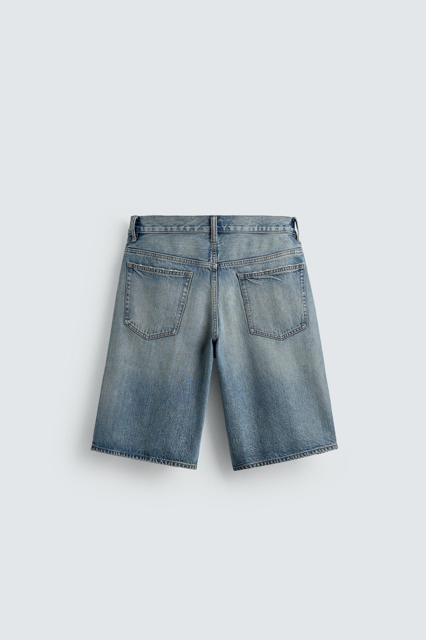 CALÇÕES BERMUDA DENIM BAGGY FIT