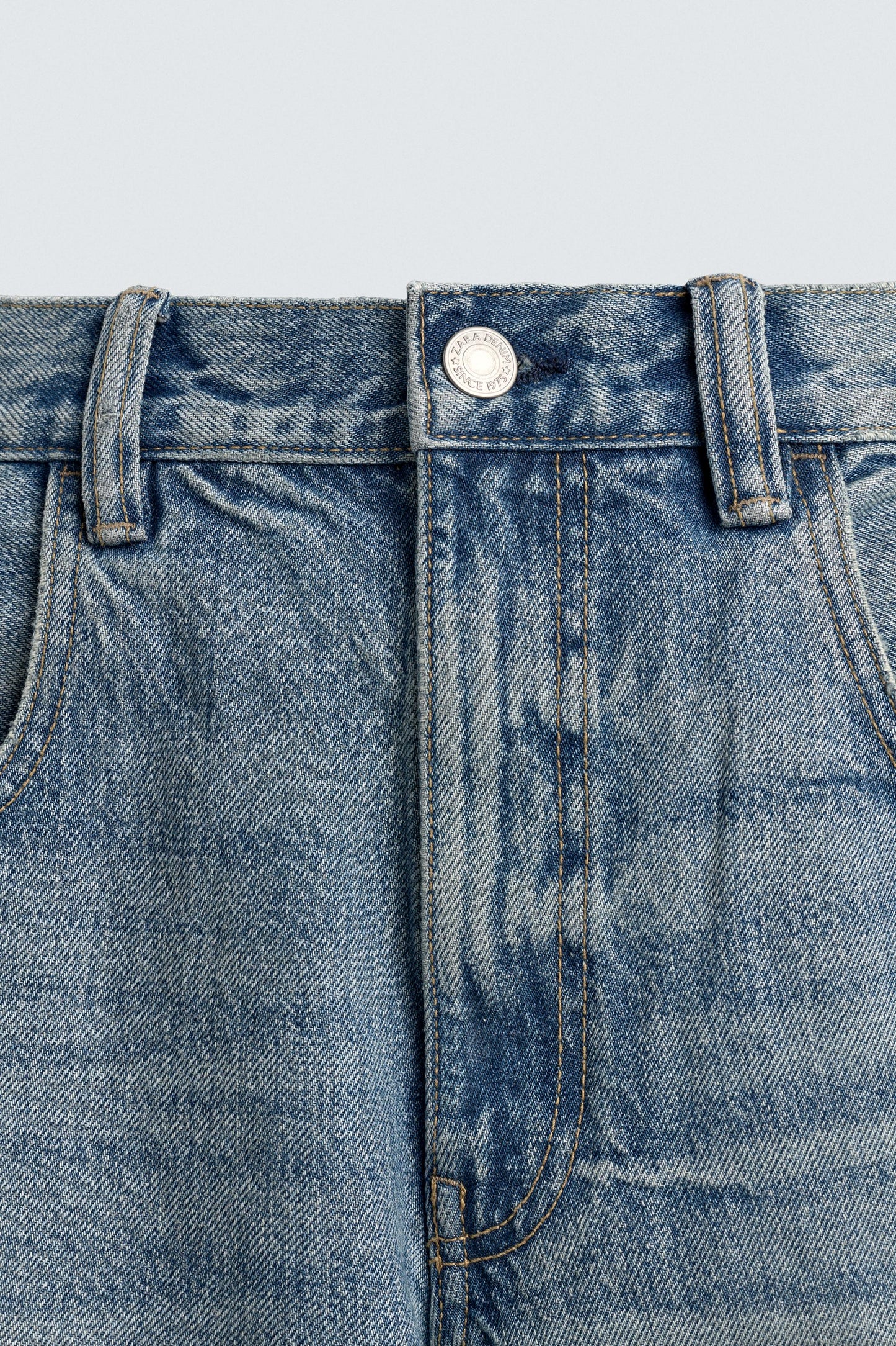 CALÇÕES BERMUDA DENIM BAGGY FIT