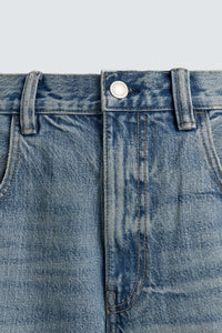CALÇÕES BERMUDA DENIM BAGGY FIT