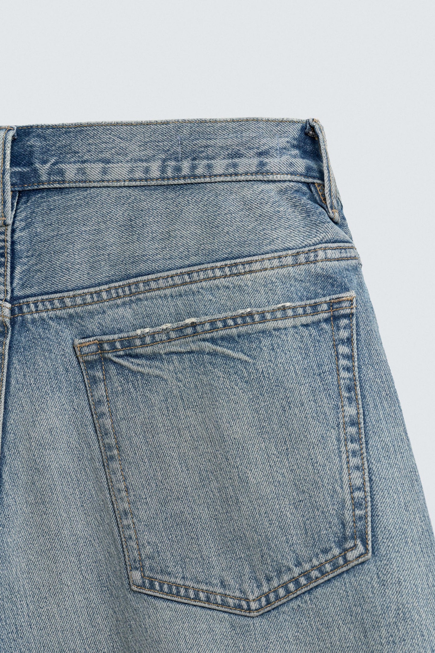 CALÇÕES BERMUDA DENIM BAGGY FIT