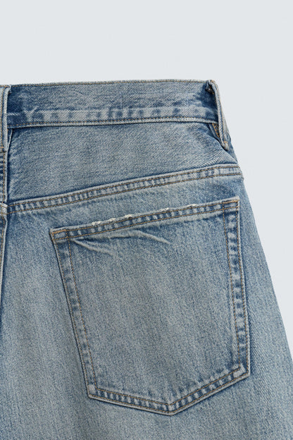 CALÇÕES BERMUDA DENIM BAGGY FIT