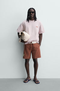 CALÇÕES DE BANHO COMPRIDOS COM BANDAS PUKAS SURF X ZARA