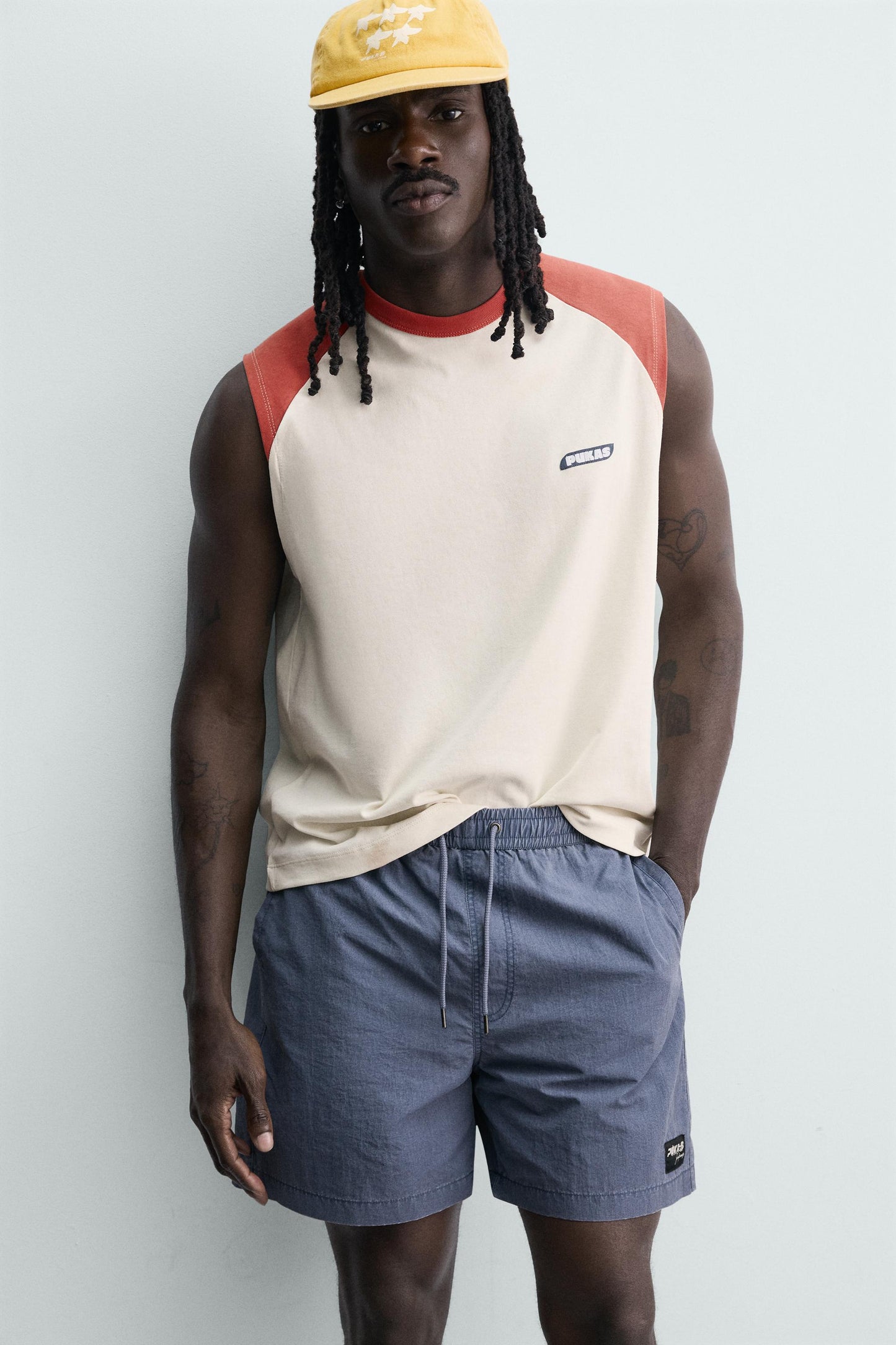 CALÇÕES DE BANHO COMPRIDOS PUKAS SURF X ZARA