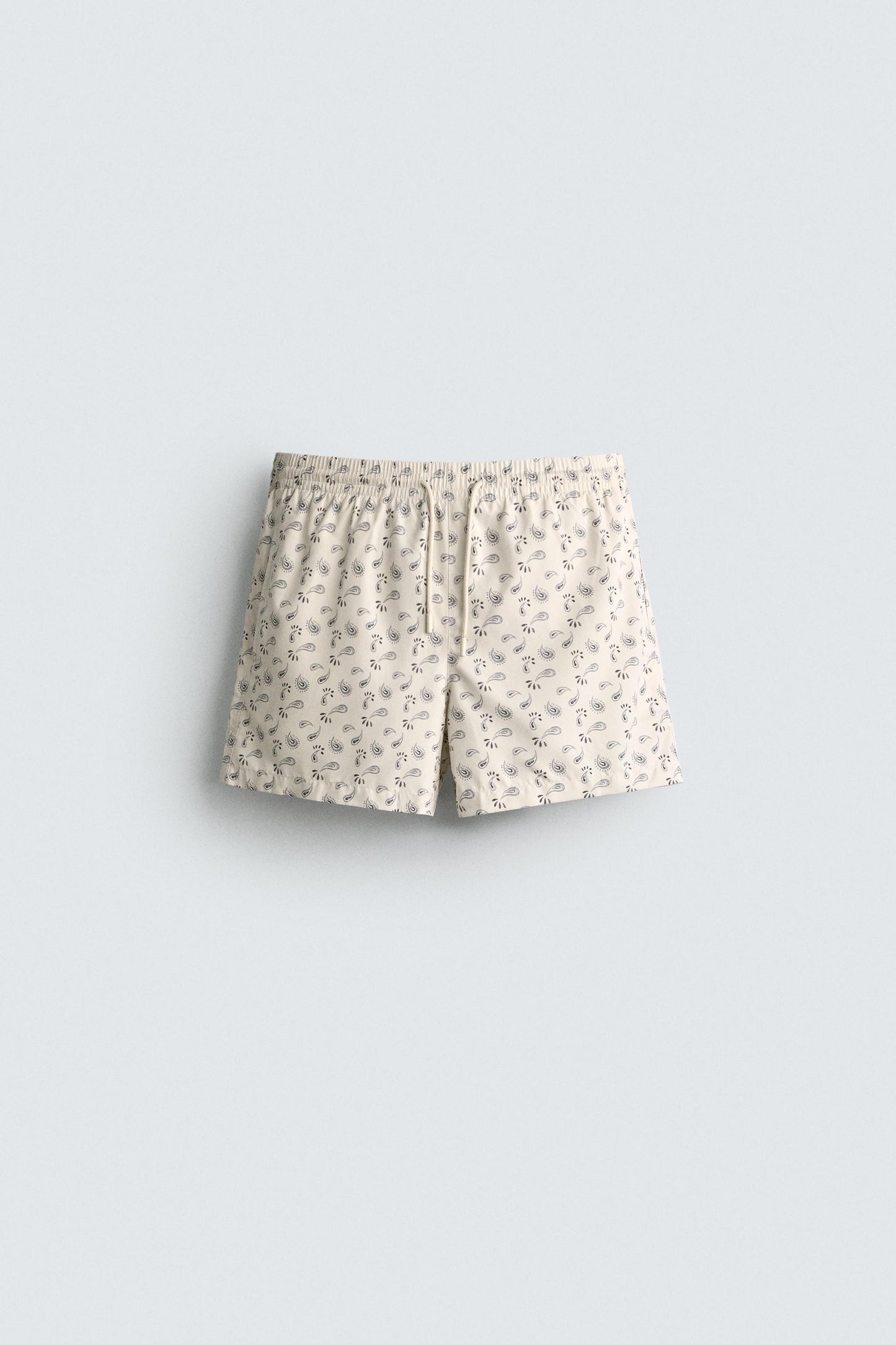 CALÇÕES DE BANHO MÉDIOS COM ESTAMPADO PAISLEY
