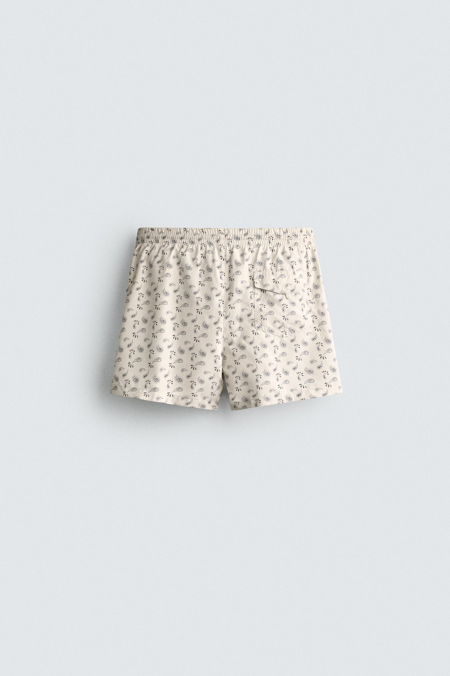CALÇÕES DE BANHO MÉDIOS COM ESTAMPADO PAISLEY