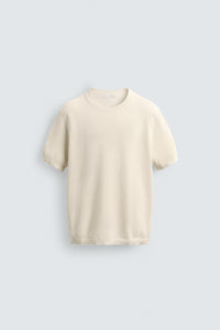 T-SHIRT DE MALHA RELAXED FIT