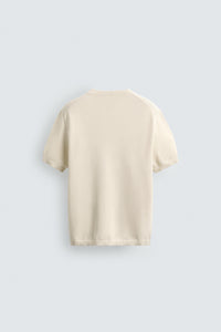 T-SHIRT DE MALHA RELAXED FIT