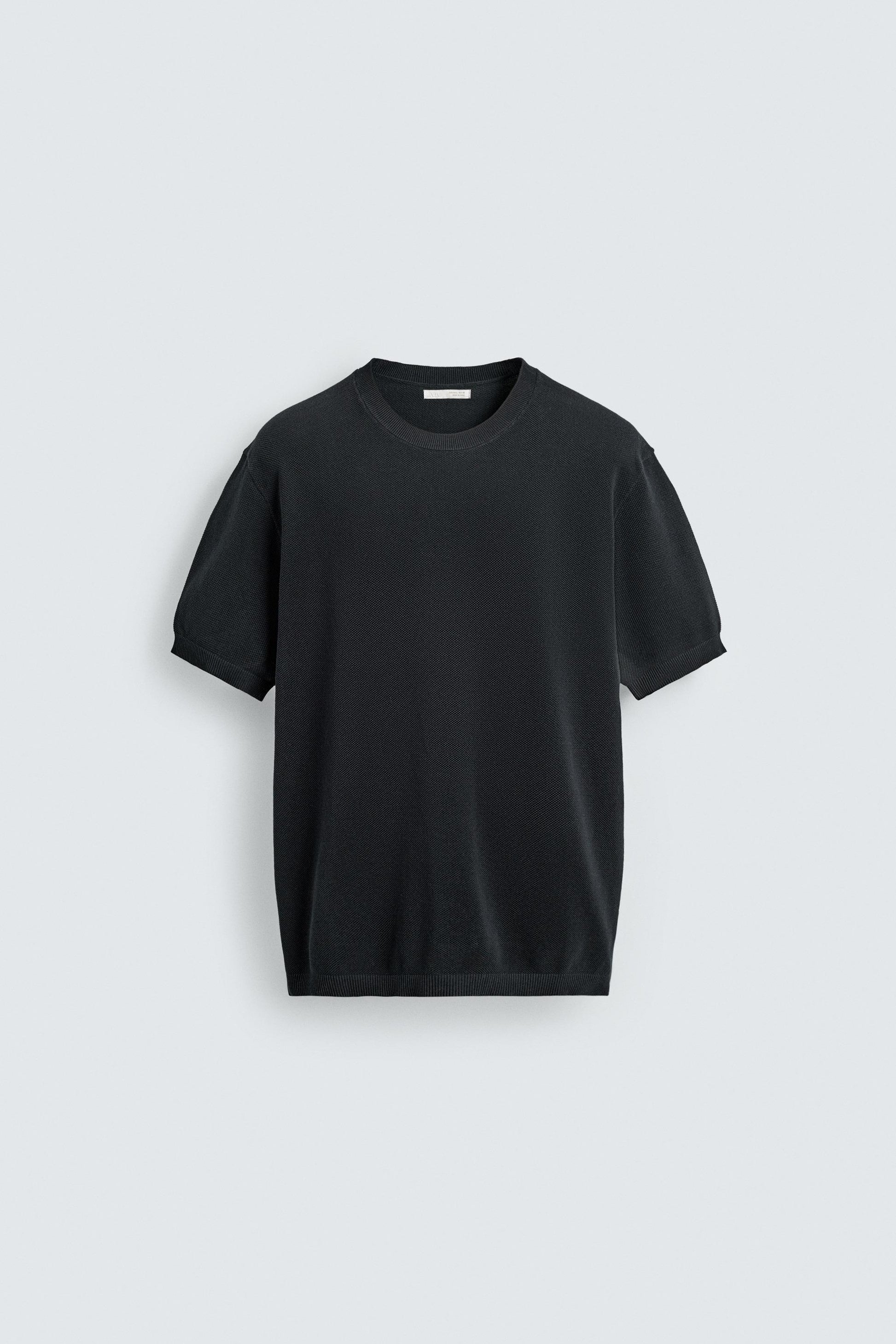 T-SHIRT DE MALHA RELAXED FIT