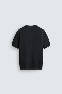 T-SHIRT DE MALHA RELAXED FIT