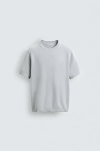 T-SHIRT DE MALHA RELAXED FIT