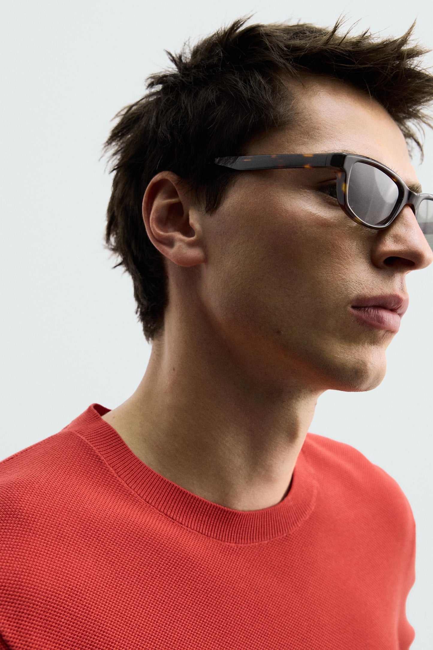 T-SHIRT DE MALHA RELAXED FIT