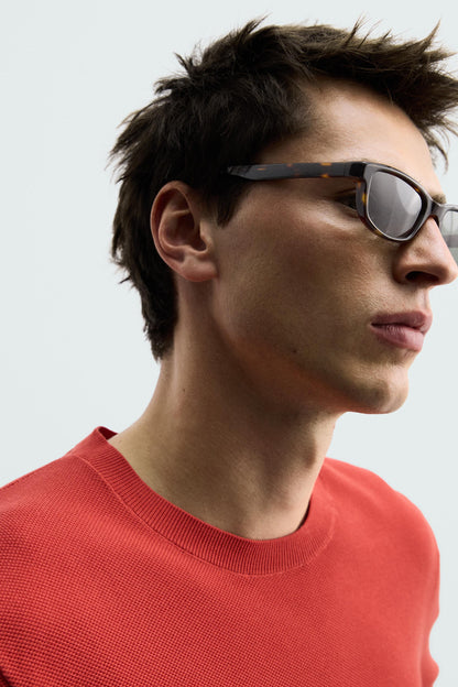 T-SHIRT DE MALHA RELAXED FIT