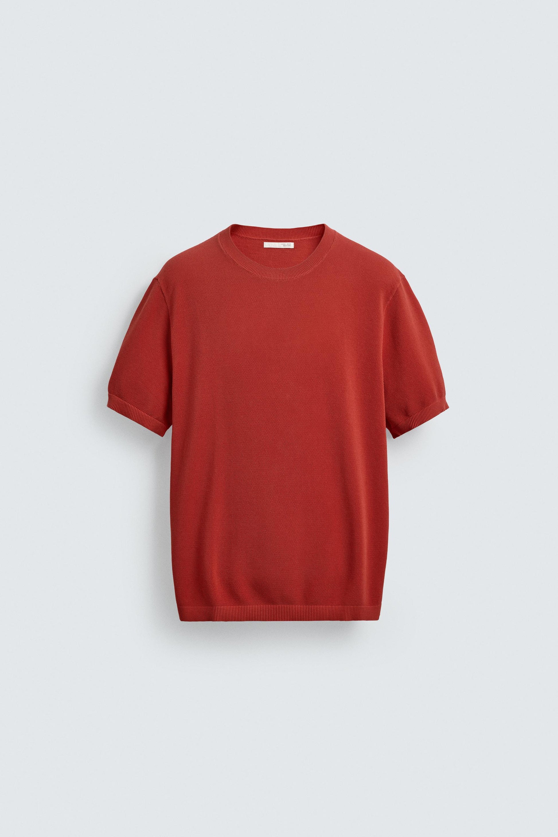 T-SHIRT DE MALHA RELAXED FIT