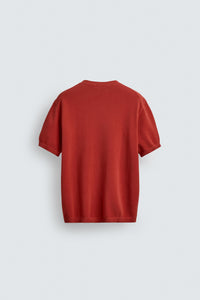 T-SHIRT DE MALHA RELAXED FIT