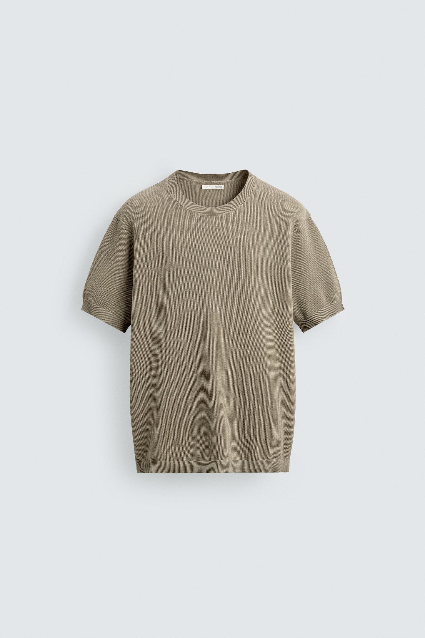 T-SHIRT DE MALHA RELAXED FIT