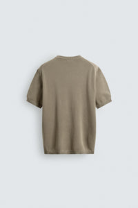 T-SHIRT DE MALHA RELAXED FIT