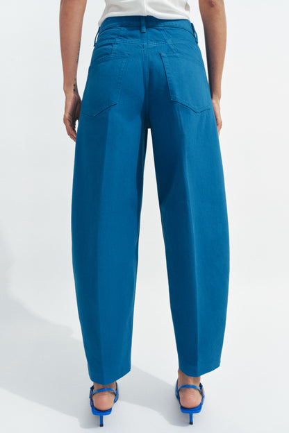 JEANS ZW COLLECTION TAPERED CINTURA SUBIDA - índigo ganga