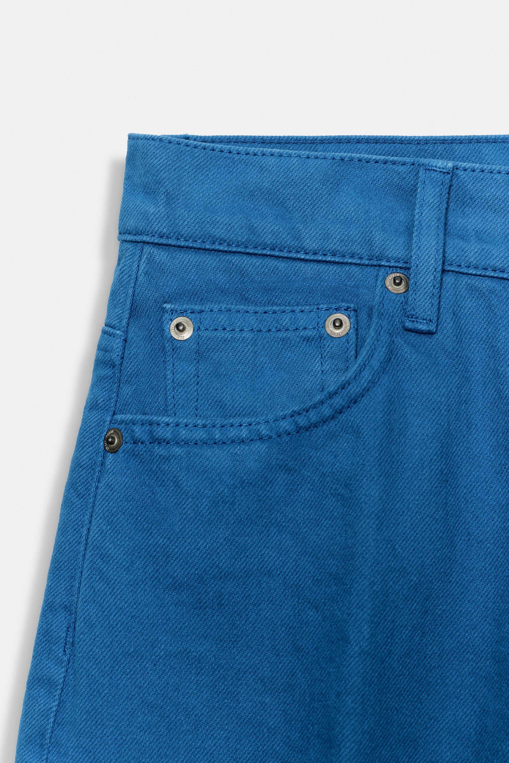 JEANS ZW COLLECTION TAPERED CINTURA SUBIDA - índigo ganga