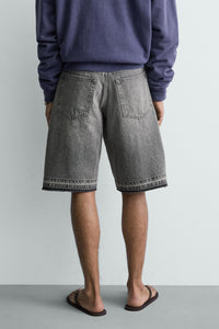 CALÇÕES BERMUDA DENIM RELAXED FIT