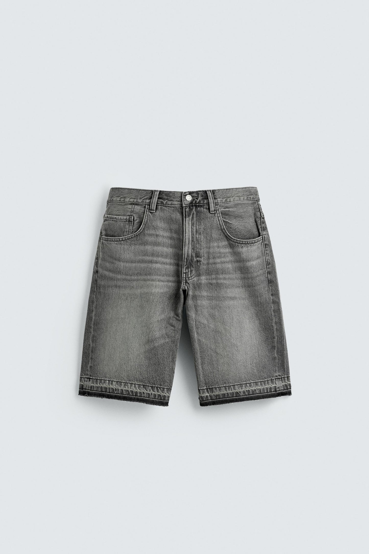 CALÇÕES BERMUDA DENIM RELAXED FIT