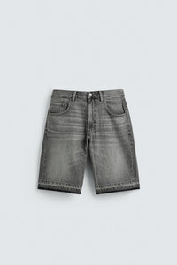 CALÇÕES BERMUDA DENIM RELAXED FIT