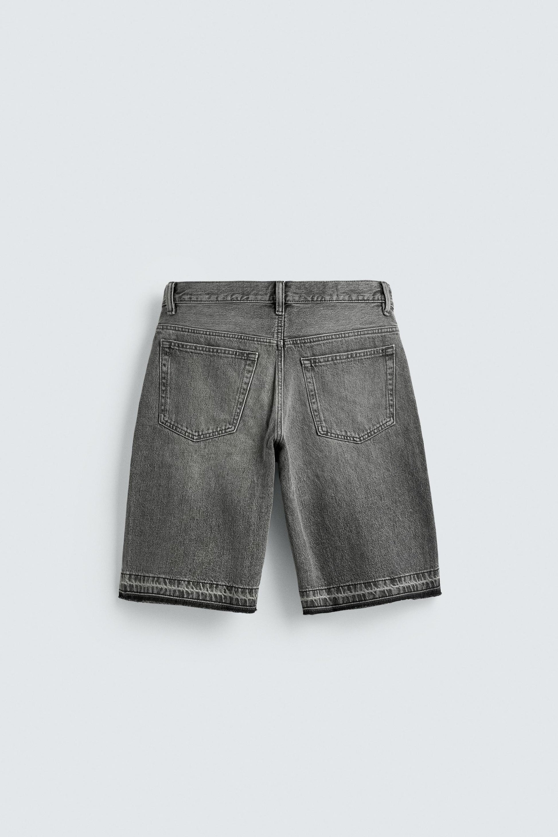 CALÇÕES BERMUDA DENIM RELAXED FIT