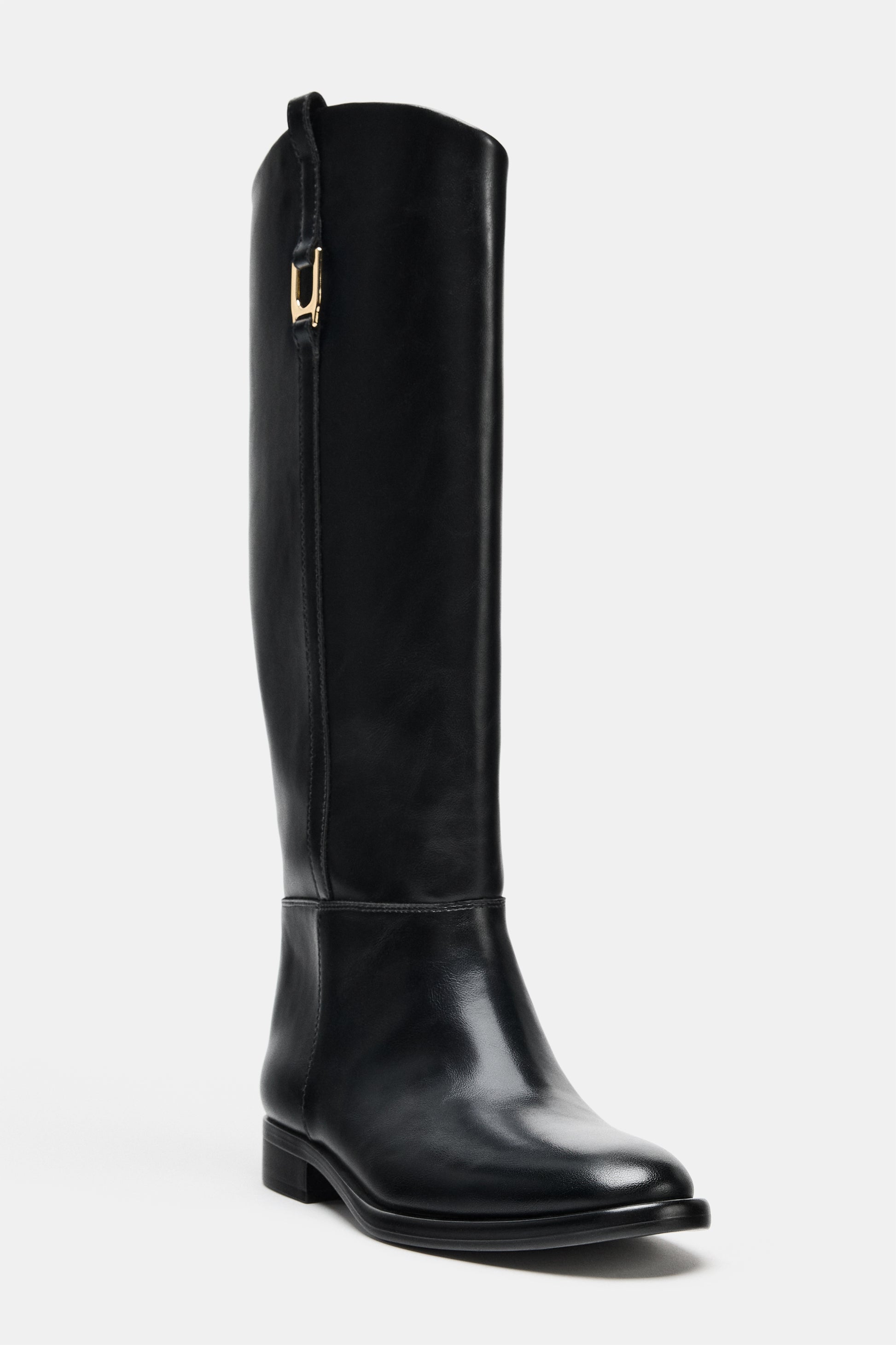 BOTA HÍPICA RASA - Preto