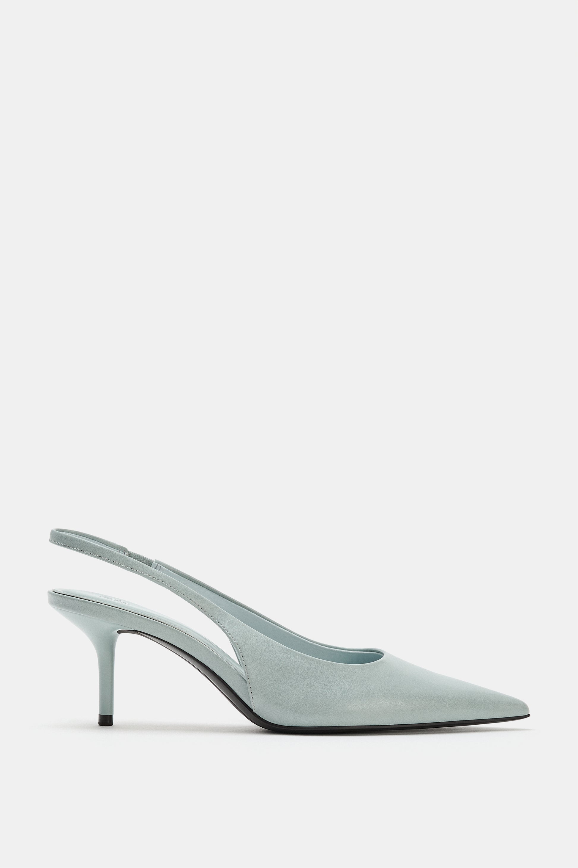 SAPATO ALTO TIPO MULES - Azul