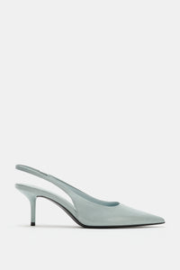 SAPATO ALTO TIPO MULES - Azul