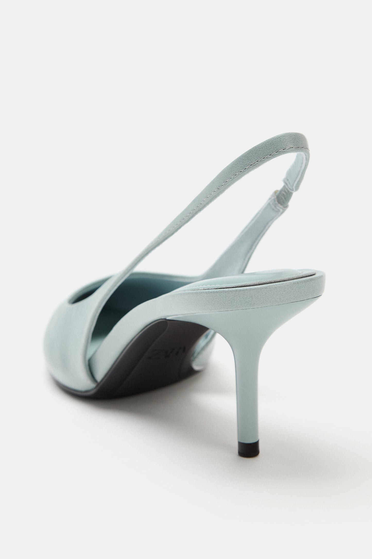 SAPATO ALTO TIPO MULES - Azul