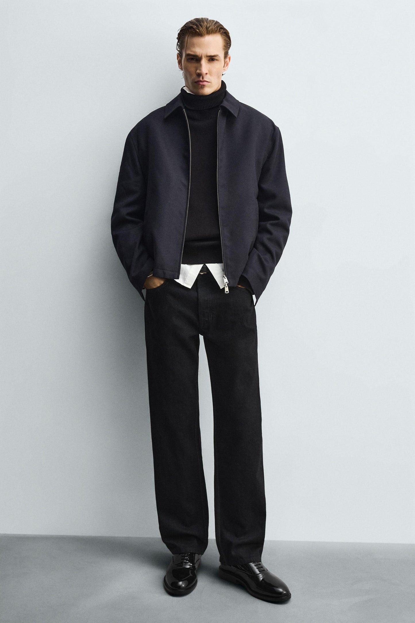 SAPATO ELEGANTE EFEITO DE VERNIZ