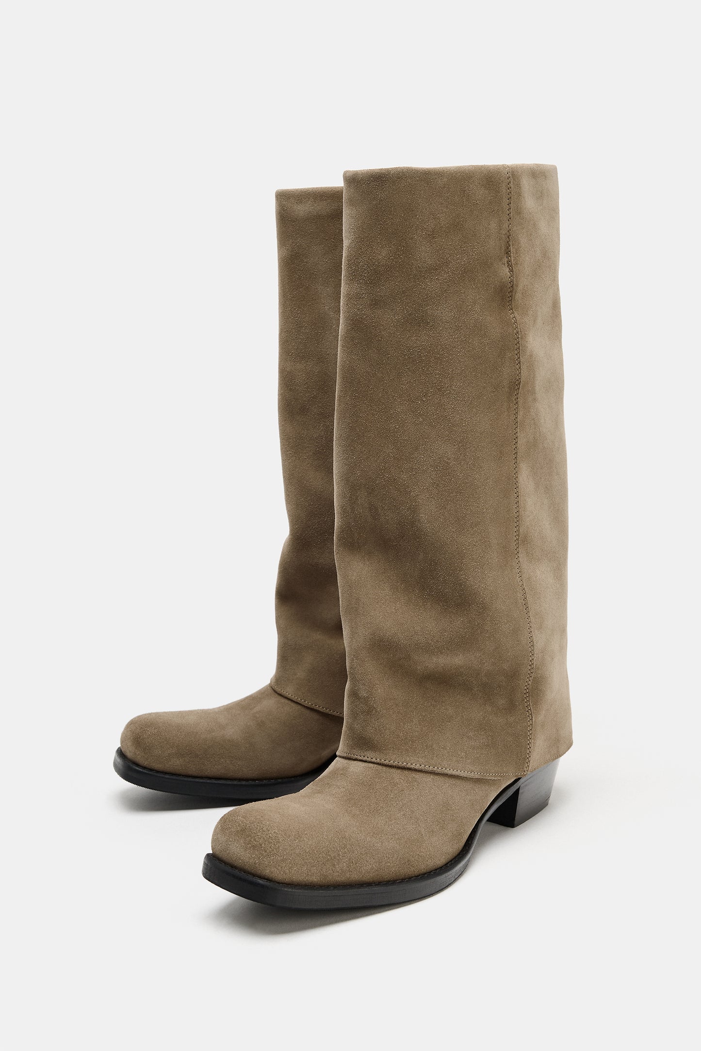 BOTA EM CROUTE - Castanho