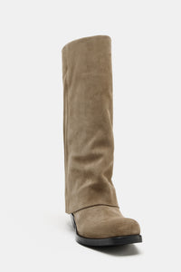 BOTA EM CROUTE - Castanho