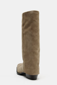 BOTA EM CROUTE - Castanho
