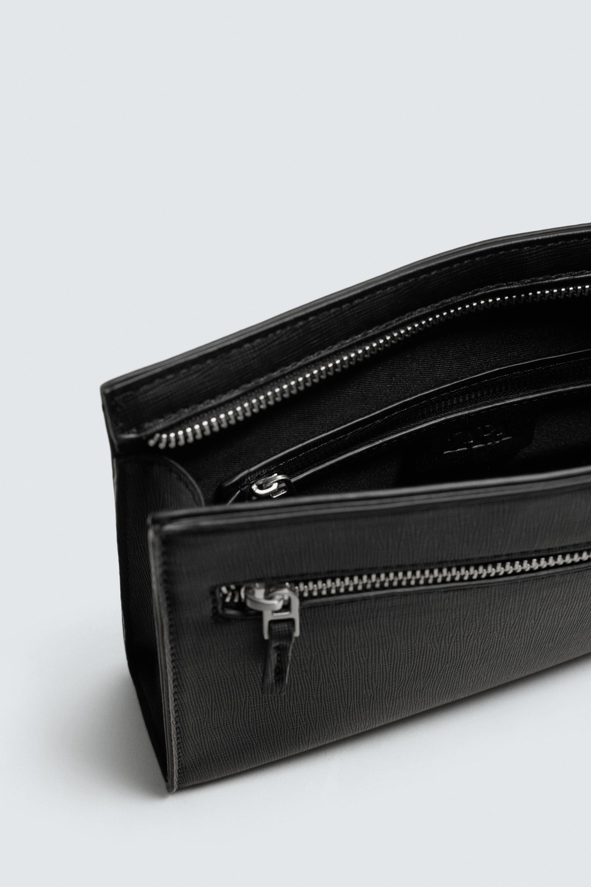 MALA CLUTCH COM TEXTURA