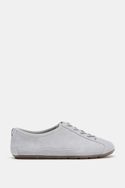 BLUCHER EM PELE - Azul-claro