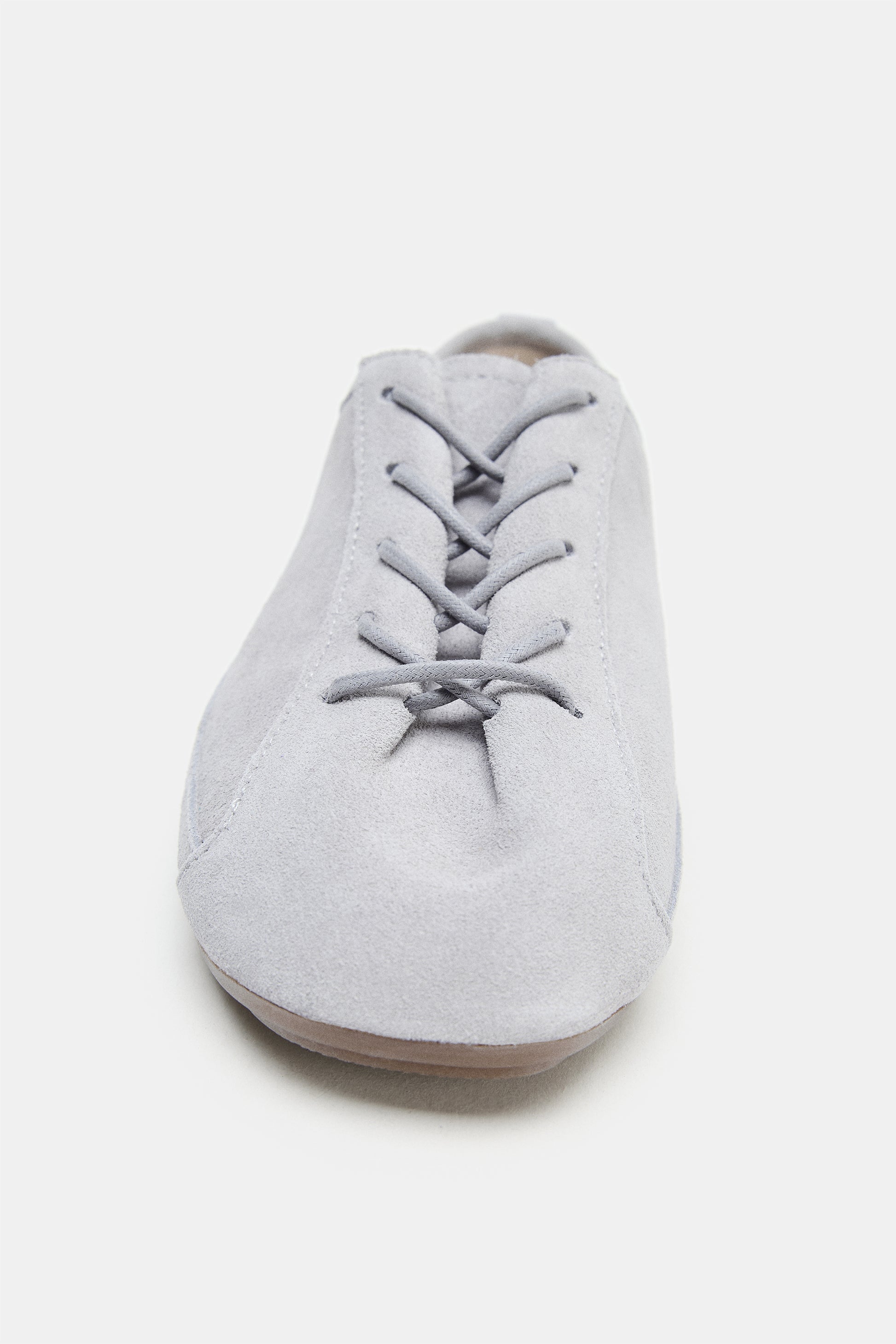BLUCHER EM PELE - Azul-claro