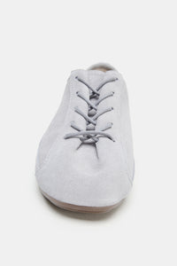 BLUCHER EM PELE - Azul-claro