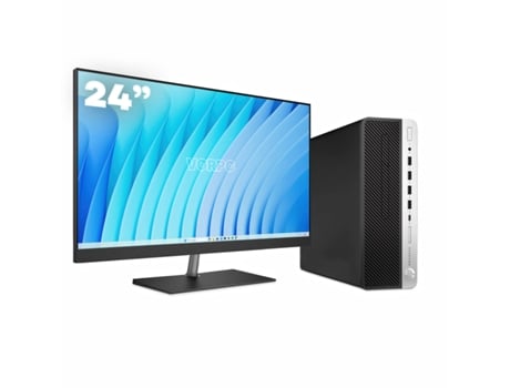 Hp 600 G3 Sff / I5-6500 / 8Gb Ddr4 256Gb Ssd Windows 10 Pacote 24 (Recondicionado Como Novo) - HP