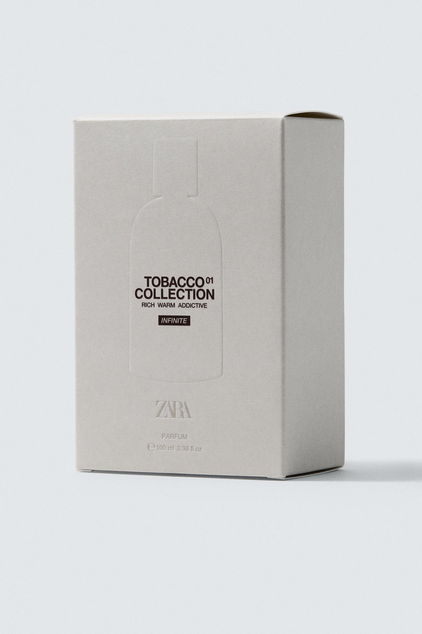 ZARA #TOBACCO COLLECTION INFINITE R/W/A PARFUM 100 ML