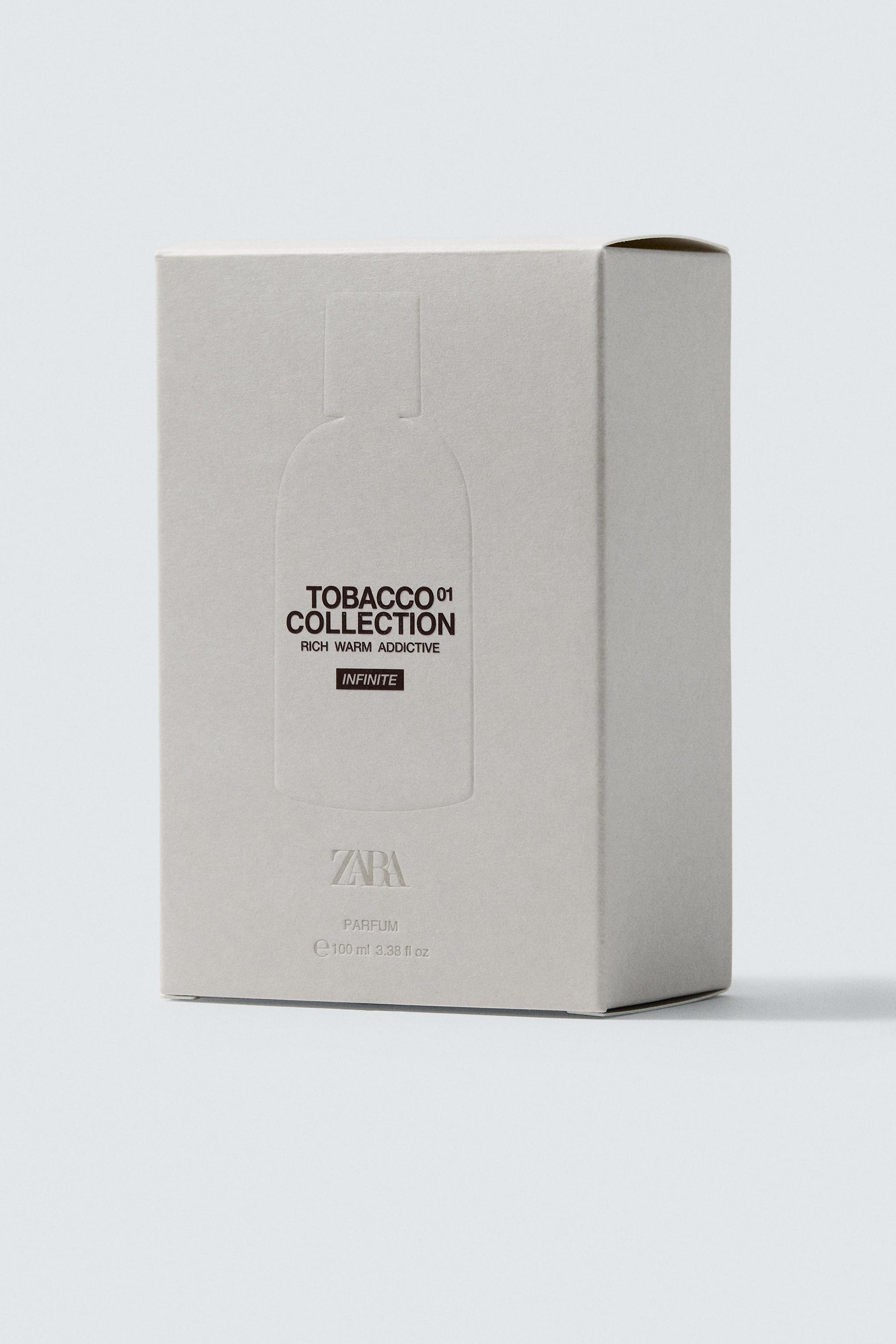 ZARA #TOBACCO COLLECTION INFINITE R/W/A PARFUM 100 ML