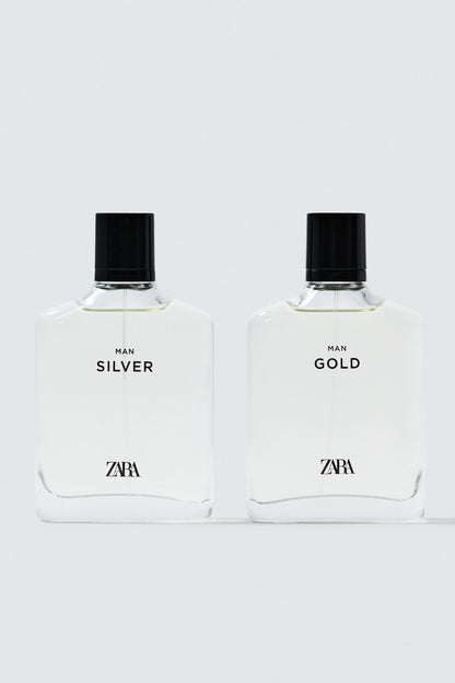 SILVER MAN GOLD EAU DE TOILETTE 100 ML + 100 ML (3.38 FL. OZ)
