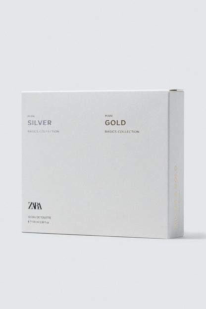 SILVER MAN GOLD EAU DE TOILETTE 100 ML + 100 ML (3.38 FL. OZ)