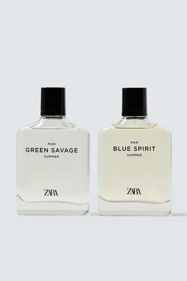Man Blue Spirit + Man Green Savage Summer Edt 2X - Zara
