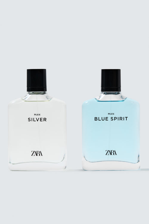MAN SILVER ZARA MAN BLUE SPIRIT EDT 100 ML + 100 ML (3.38 FL. OZ)
