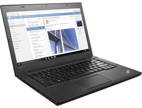 Portátil Lenovo Thinkpad T470S I5 (Recondicionado Como Novo - 14'' - Intel I5-6300U - Ram: 8 Gb - 250 Gb Ssd - Intel Hd Graphics) - Lenovo